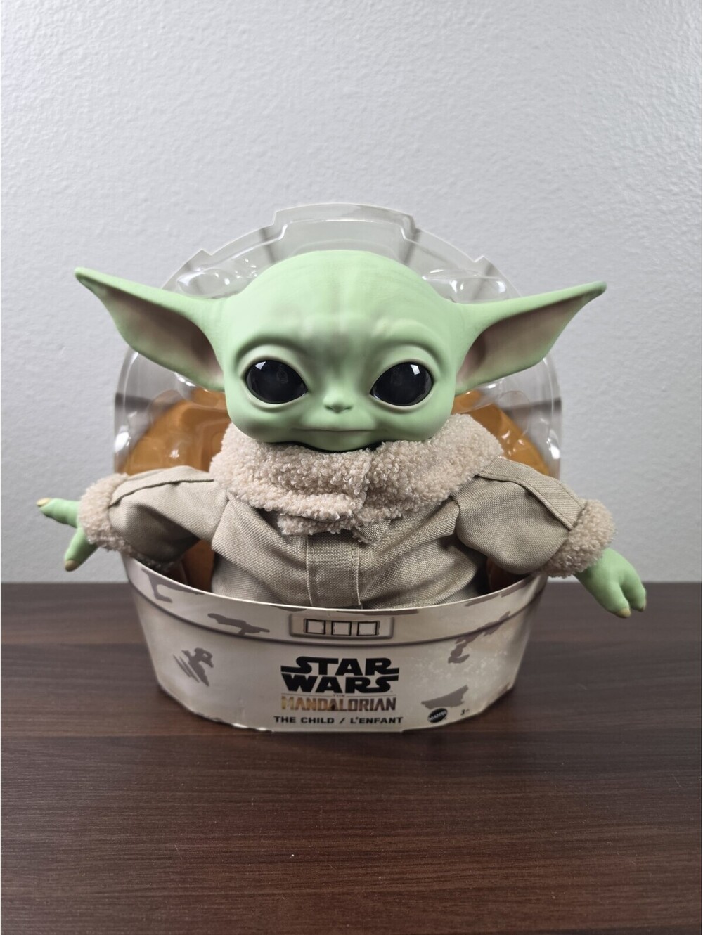 Staw Wars The Mandalorian Grogu Baby Yoda Stuffed Toy Plush Doll New In Box